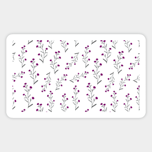 simple botanical Patterns Magnet